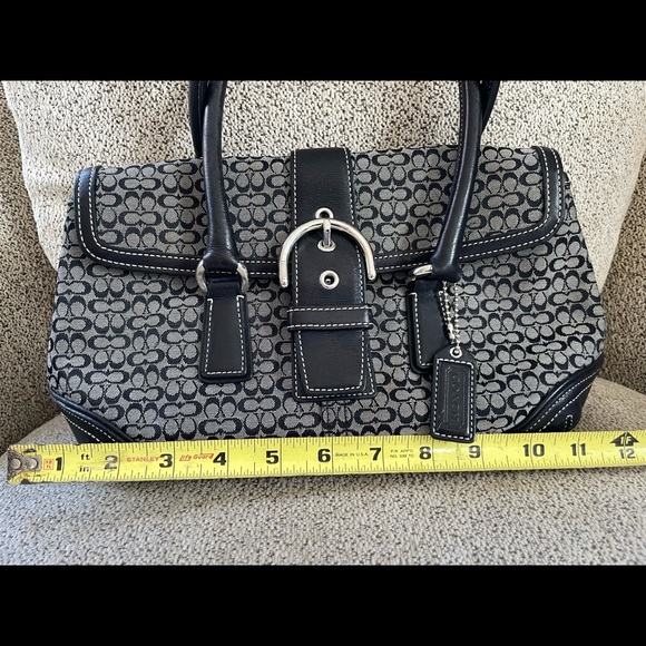 Vintage Monogram Coach Buckle Bag - Picture 8 of 9